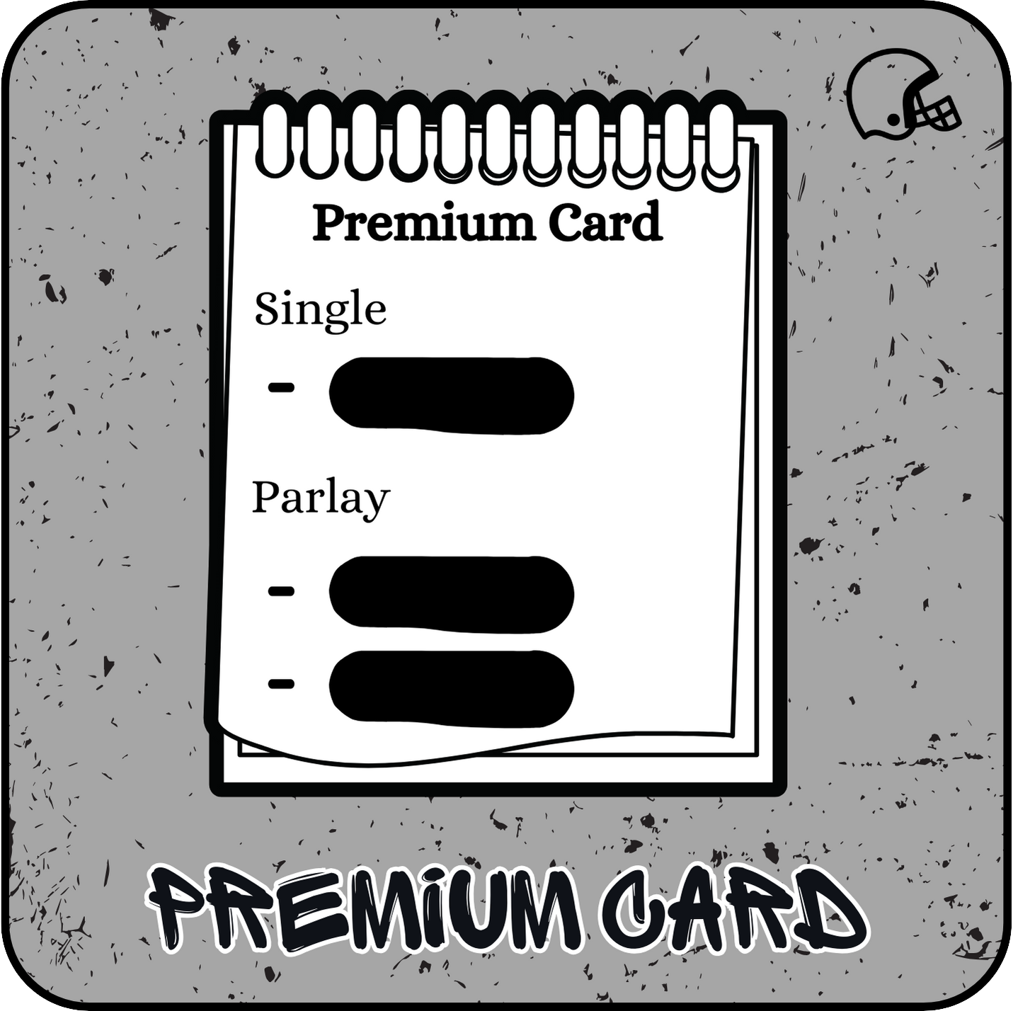 FOOTBALL- Premium Card