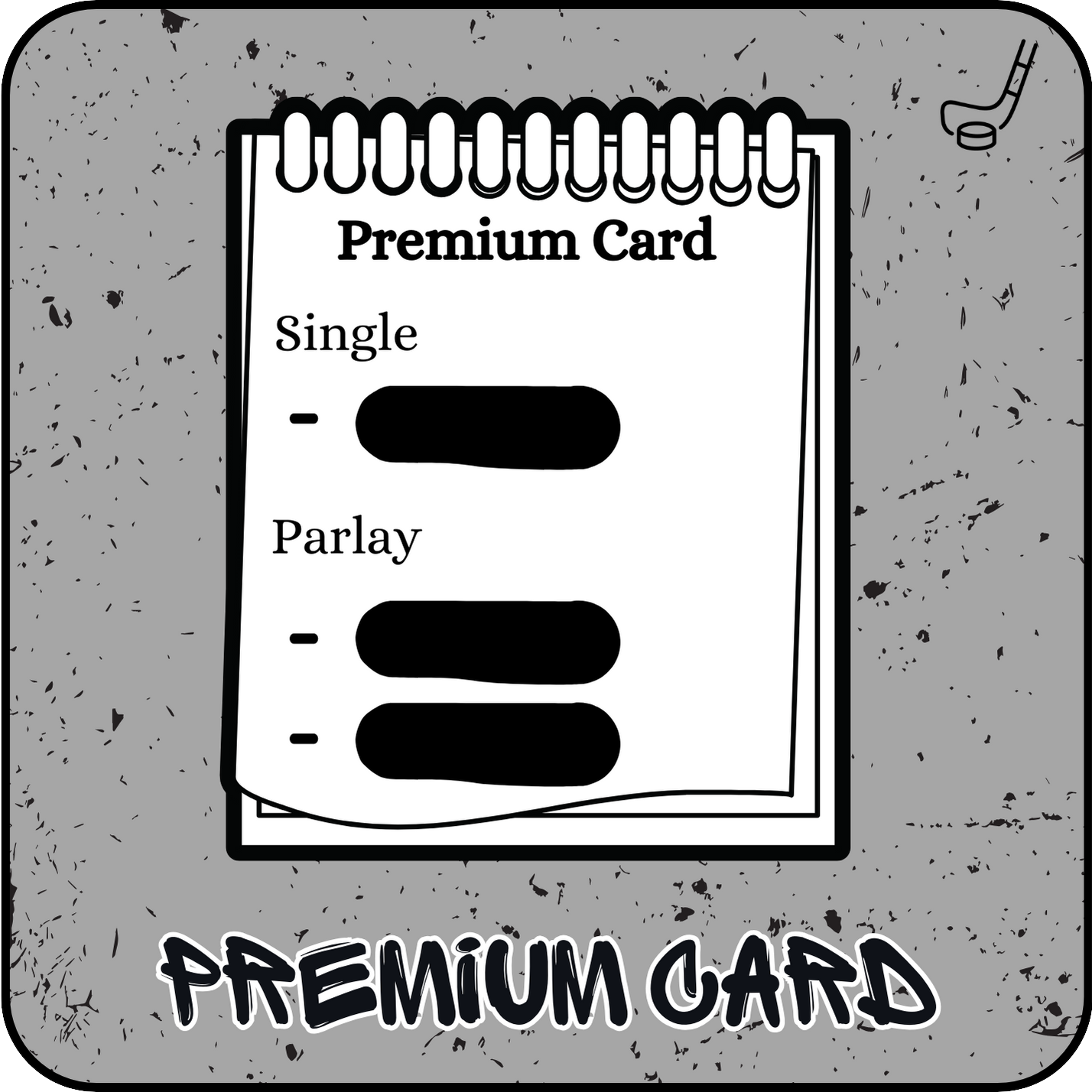 HOCKEY - Premium Card