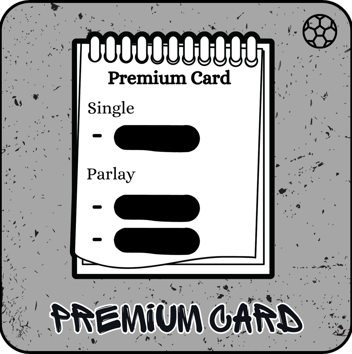 SOCCER - Premium Card